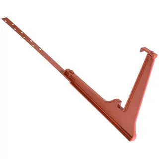 HEUEL Schneefangsystem Halterung Ton- u. Betondach - TopBoard u. StandardBoard - schwarz