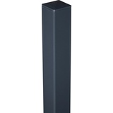 GROJA Alu-Torpfosten Anthrazit 6x6x240 cm zum Einbetonieren