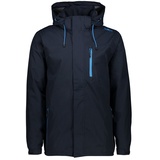 CMP MAN Jacket Zip Hood With Ventilation black blue (N950) 52