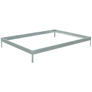 Floraworld Fundament für Gewächshaus Grow I 34,5 cm x 190 cm x 190 cm Aluminium
