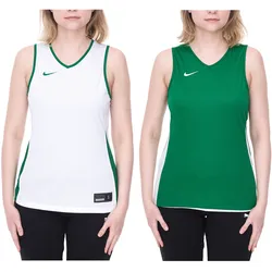 NIKE Team Basketball Reversible Damen Tank-Top mit Dri-FIT-Technologie Trainings-Shirt wendbares Sport-Shirt NT0213-302 Grün/Weiß - XL