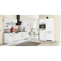 kochstation Küchenzeile KS-Tulsa 350 cm weiß