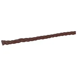 Faserseil aus Polypropylen, 18mm, schwarz, gedreht, imprägniert