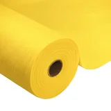 Tischdeckenrolle,Gelb,0.8 x 25m,1 Rolle Tischdecke,Einweg Vlies Stoffähnlich,ideal für Jede Party,Hochzeit,Geburtstagsfeier,Gastronomie,Größe und Farbe nach Wahl