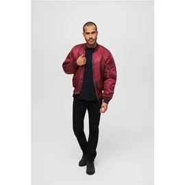 Brandit Textil MA1 Jacket Herren burgundy XXL