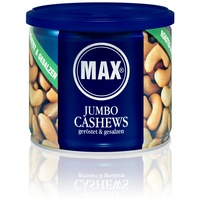 MAX Jumbo Cashewkerne Geröstet & Gesalzen 6 x 225 g (1,35 kg)