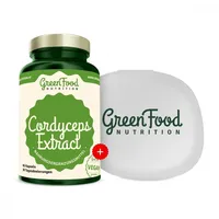 GreenFood Nutrition Cordyceps Extrakt Kapseln 90 St.
