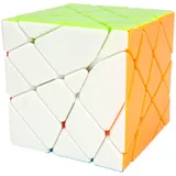 Svetilnikya 4 × 4 Achsen Zauberwürfel 4×4×4 Aufkleberloser Puzzlewürfel Speed Cube Puzzle Spielzeug für Jungen Mädchen Gehirnaufgaben