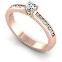 Verlobungsring VR05 750er RosÈgold - 3421