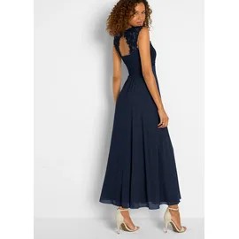 bonprix Maxikleid Blau 54