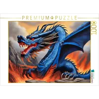 Calvendo Puzzle Asiatischer Drache 1000 Teile Lege-Größe 64x48cm Foto-Puzzle
