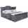 altdecor Boxbett, VILA-Z - 160x200 cm - H3 - Dunkelgrau