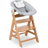 hauck Alpha Newborn Set Pre Nature Grey (Hochstuhl)