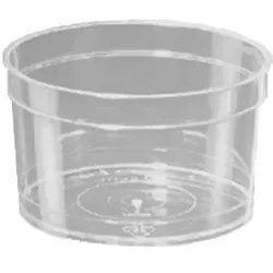 1000 Eisbecher 80 ccm Polystyrol Transparent Einweg