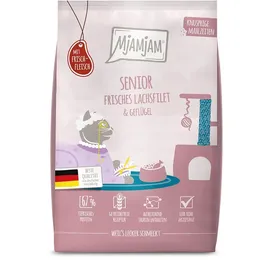 MjAMjAM Frisches Lachsfilet & Geflügel Senior 1,5 kg