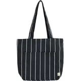 HAY Outdoor Market Einkaufstasche Schwarz/Beige 30 x 14 x 38 cm