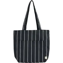 HAY Outdoor Market Einkaufstasche Schwarz/Beige 30 x 14 x 38 cm