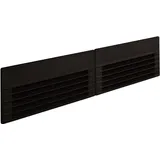 berbel ablufttechnik gmbh Luftaustrittsgitter-Set schwarz für Kochfeldabzug Downline 1100070