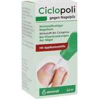 Aqeo Ciclopoli gegen Nagelpilz mit Applikationshilfe
