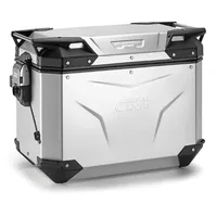 GIVI Trekker Outback Evo Smart, Seitenkoffer - Silber -