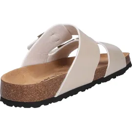 TAMARIS Damen Pantolette flach, beige, 39 EU