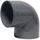 Mega Construx Winkel 90° Pvc-u 20 mm Klebemuffe 16 bar Grau - Mega