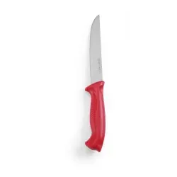 HENDI Fleischmesser, Kunststoffgriff rot, 15 cm 842423 , 1 Messer