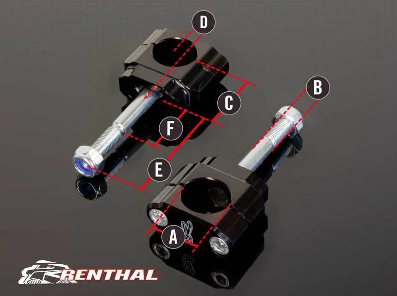 RENTHAL Stuurbruggen Ø28,6mm Fatbar/Twinwall