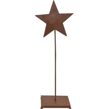 Hofmann Living And More Dekostern Weihnachtsstern 90 cm Braun