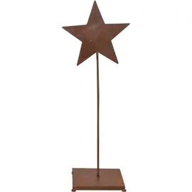Hofmann Living And More Dekostern Weihnachtsstern 90 cm Braun