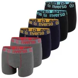 Riverso RIVOle Boxershorts Blau / Mehrfarbig L 6er Pack