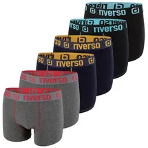 Riverso RIVOle Boxershorts Blau / Mehrfarbig L 6er Pack