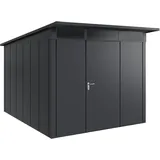hörmann stauraumsysteme Juno Gerätehaus 2,62 x 3,10 m Anthrazitgrau