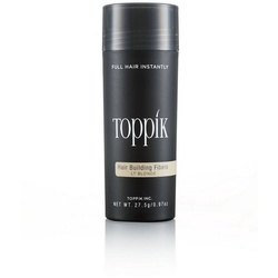 TOPPIK Haarstyling-Set TOPPIK 27,5 g. - Streuhaar, Schütthaar, Haarverdichtung, Haarfasern, Puder, Hair Fibers gelb