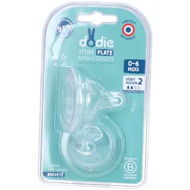 Dodie Flaschensauger Antikolik Initiation+ transparent 2 St.