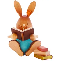 Kuhnert - Osterdekoration / Osterhase Stupsi Hase mit Büchern