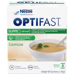 Optifast Suppe Gemüse Pulver 8X55 g