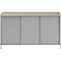 Muuto Enfold Sideboard 148 x 85 cm Eiche geölt / Grau