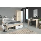 Parisot Schlafzimmer-Set "Most 74" Akazie-Weiß