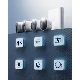 Arlo Ultra 2 Überwachungskamera weiß