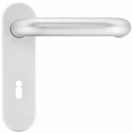 Hörmann Drückergarnitur D-110 Kurzschild BB, Alu