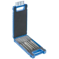 Pferd Diamant-Nadelfeilen-Set 11-tlg. 140mm D126 (mittel) für harte Werkstoffe