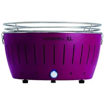 Lotusgrill Holzkohlegrill XL pflaumenlila inkl. USB Anschluss