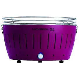 Lotusgrill Holzkohlegrill XL pflaumenlila inkl. USB Anschluss