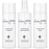 Ellen Wille Pflegeset für Echthaar Perücken Shampoo Balsam Sprühkur je 200 ml