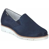 Mephisto blau regular fit Mokassin (1-tlg) blau