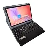 MQ für Galaxy Tab S10 FE und S10 lite 10.9 '' - Bluetooth Tastatur Tasche mit integriertem Touchpad für Galaxy Tab S10 lite X400, X406, Tab S10 FE SM-X526, SM-X520 | Tastatur Hülle QWERTZ Deutsch