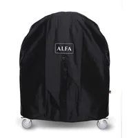 Alfa Forni Grillabdeckung für Moderno 2 Pizze Kunststoff schwarz