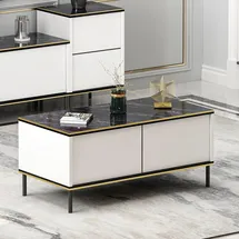 Skye Decor Skye Decor, Imaj | 100% Melamine Coated Particle Board, 18 mm Thick | Stylish & Functional for Living Room & Lounge