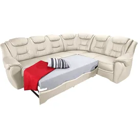 sit&more Ecksofa »Bellevue L-Form«, wahlweise mit Bettfunktion